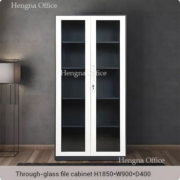 How to Choose a Glass Door Metal Storage Cabinet for Office Document Organization