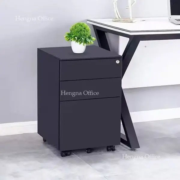 3-Drawer Card File Cabinets