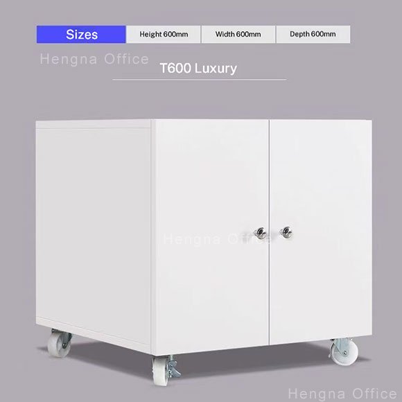 Steel Printer Stand — 600×600mm Platform, Mid-Height 450mm for Desktop Printers