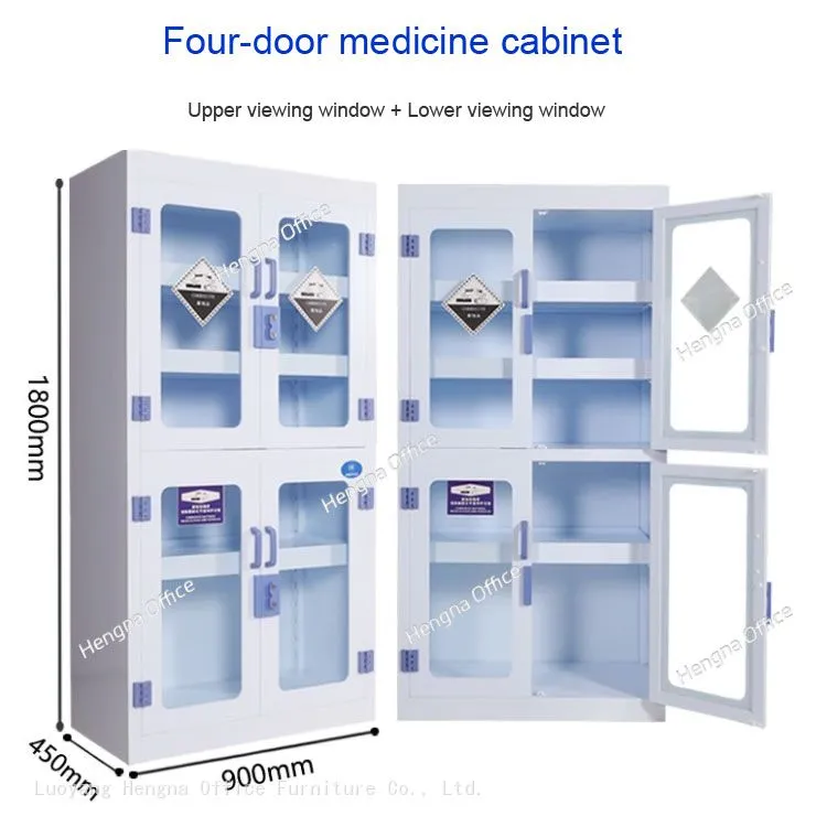 PP corrosive acid storage cabinet for high school chemistry labs